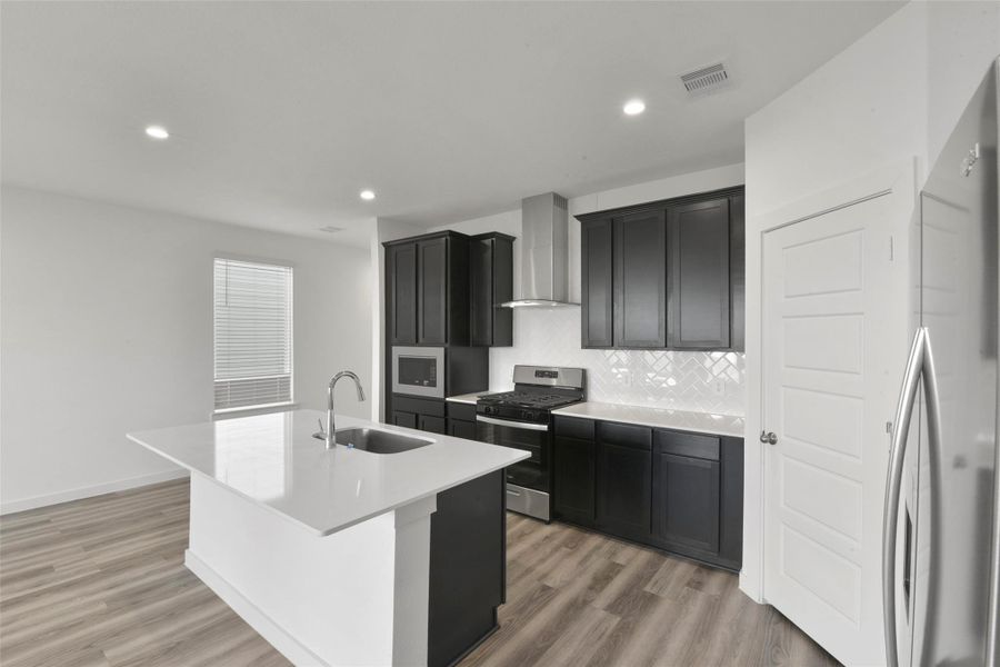 Furnished interior view inside a new home in City Gate North, Houston (Image 5).