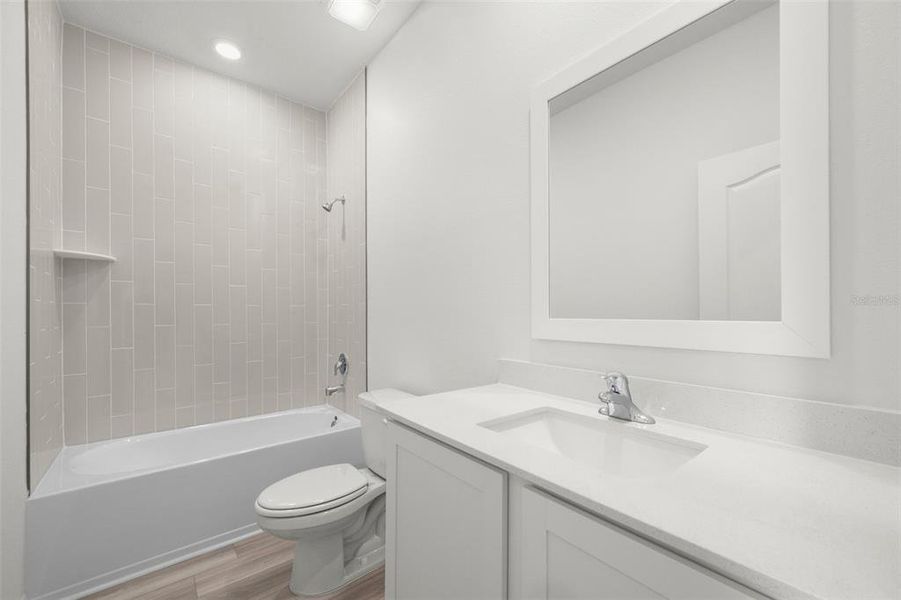 Furnished interior view inside a new home in Tula Parc, Astatula (Image 6). Furnished interior view inside a new home in Tula Parc, Astatula (Image 6).