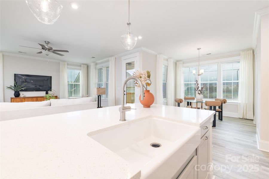 Furnished interior view inside a new home in Riverwalk, Rock Hill (Image 26).
