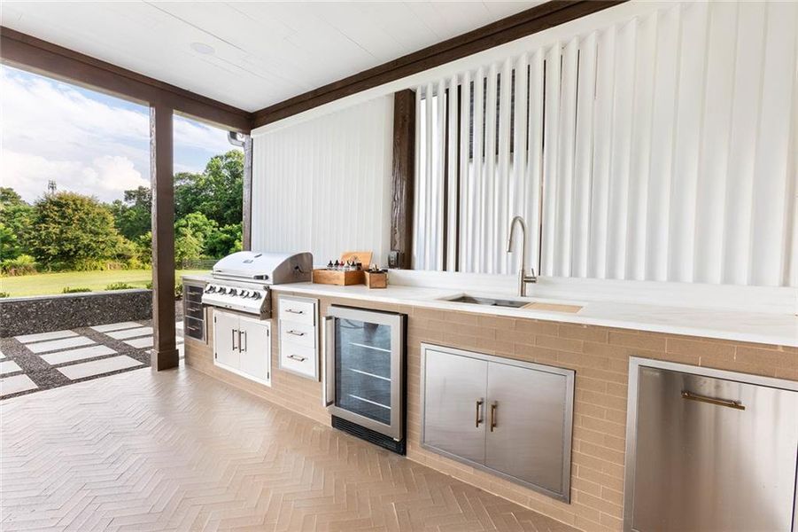 Furnished interior view inside a new home in , Canton (Image 46).