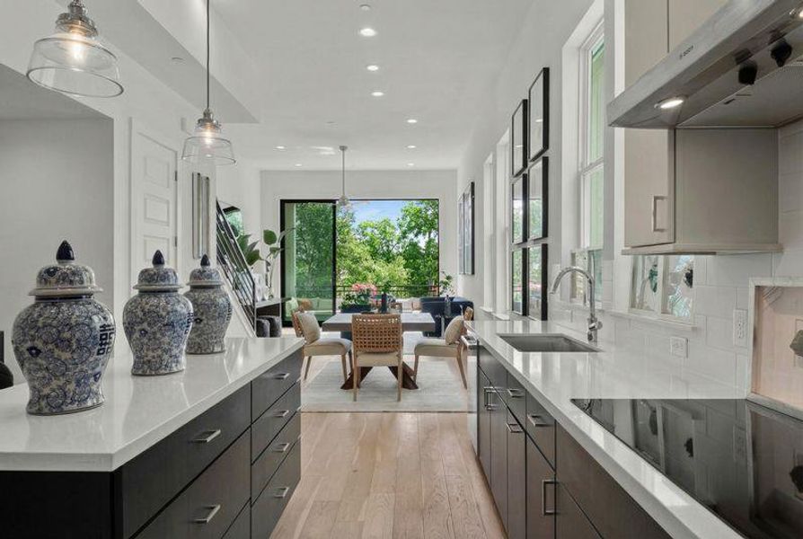 Furnished interior view inside a new home in Bluebonnet Lofts, Austin (Image 17).