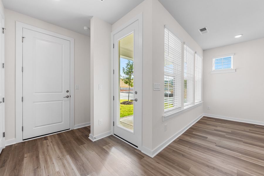 The Brightman - Back Porch Entrance