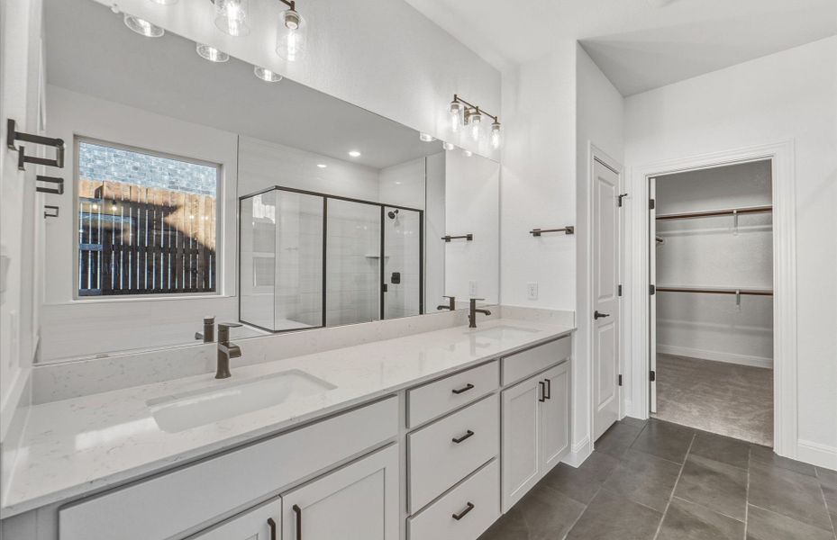 Furnished interior view inside a new home in West Cypress Hills, Spicewood (Image 8).