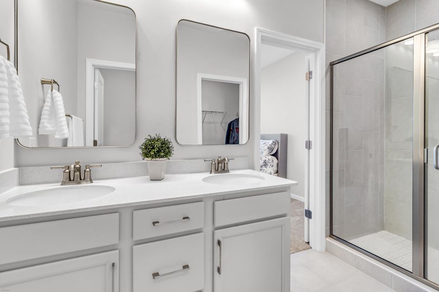 Furnished interior view inside a new home in , Summerville (Image 8).