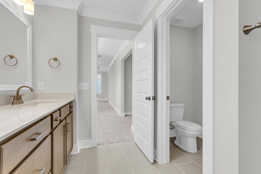 Furnished interior view inside a new home in , Summerville (Image 13).