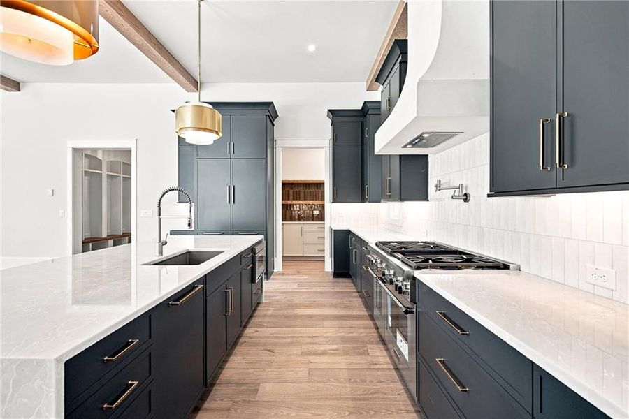 Furnished interior view inside a new home in , Milton (Image 14).