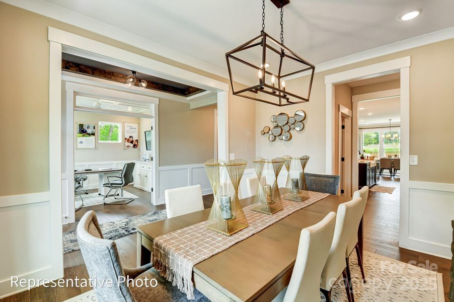 Furnished interior view inside a new home in Rone Creek, Waxhaw (Image 10).
