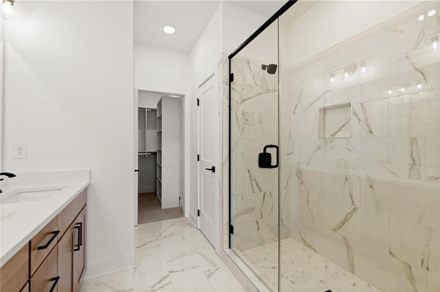 Furnished interior view inside a new home in , Alpharetta (Image 5).