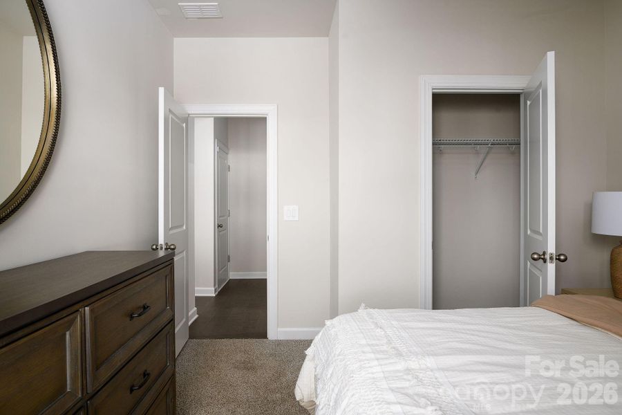 Furnished interior view inside a new home in , Mocksville (Image 26).
