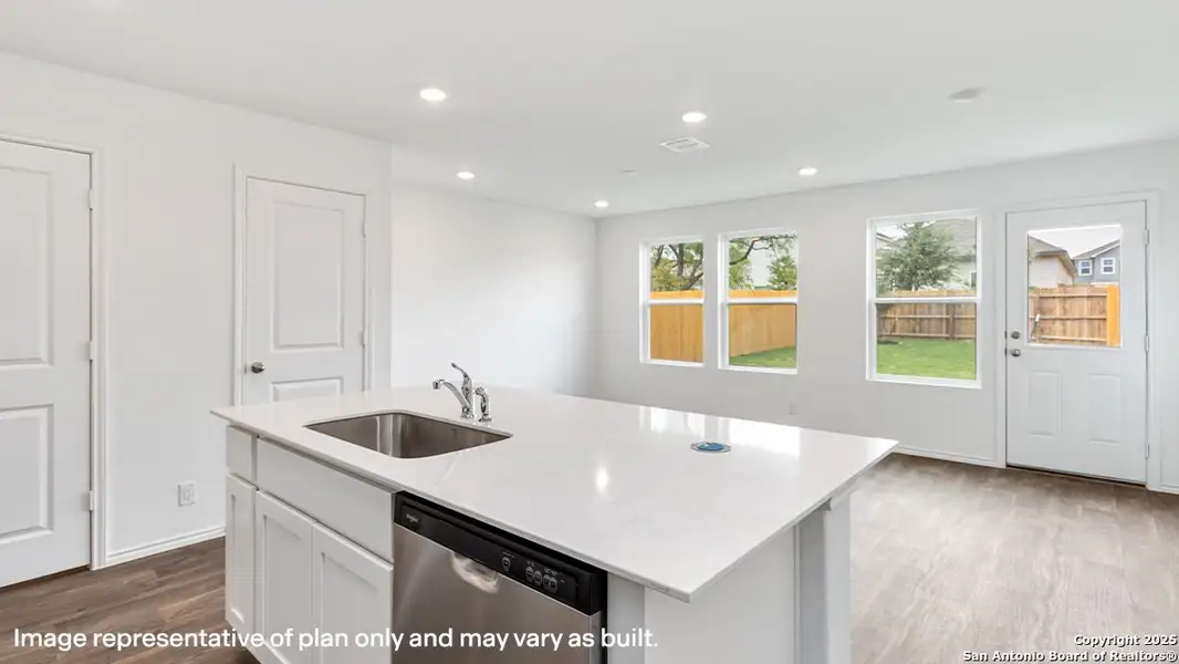 Furnished interior view inside a new home in Blue Ridge Ranch, San Antonio (Image 7).