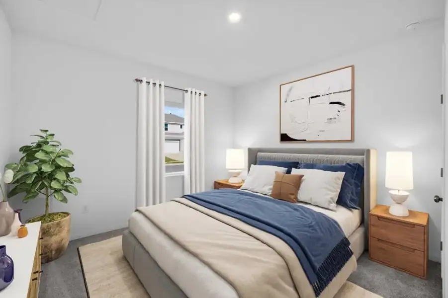 Furnished interior view inside a new home in Lisso, Pflugerville (Image 10).