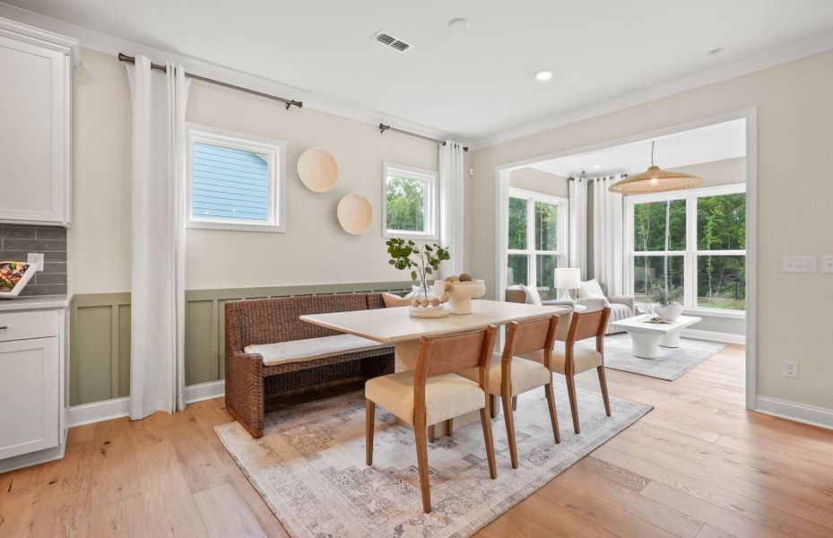 Furnished interior view inside a new home in Forest Creek, Waxhaw (Image 6).