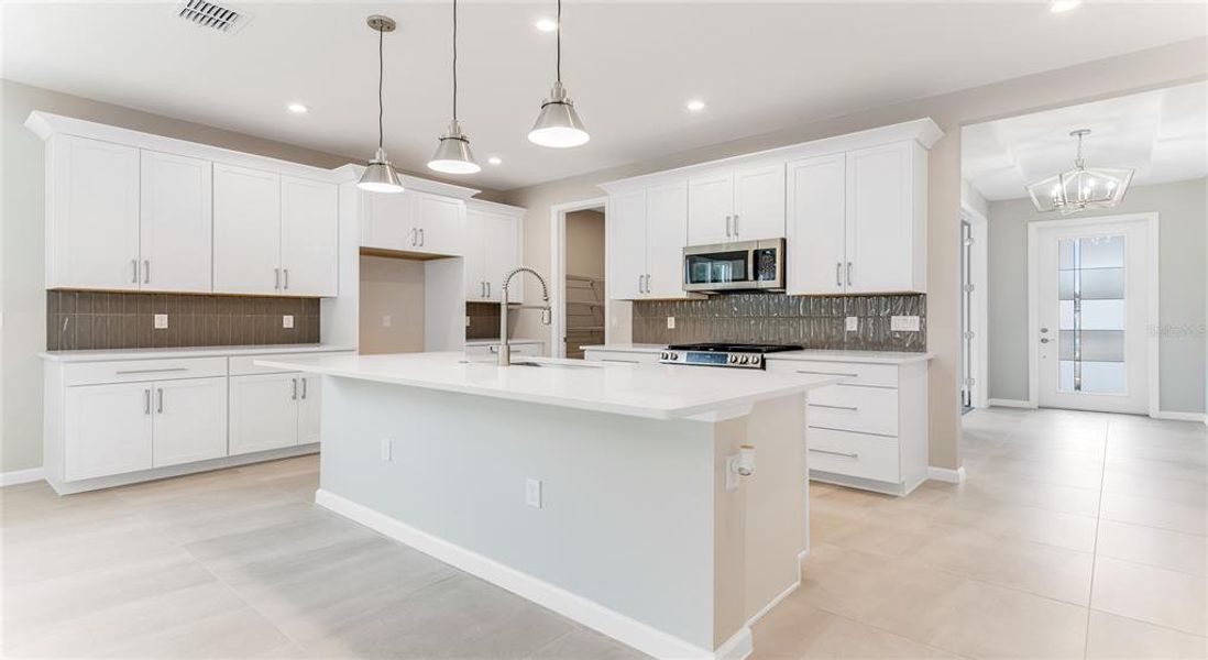 Furnished interior view inside a new home in Cresswind DeLand, Deland (Image 7).