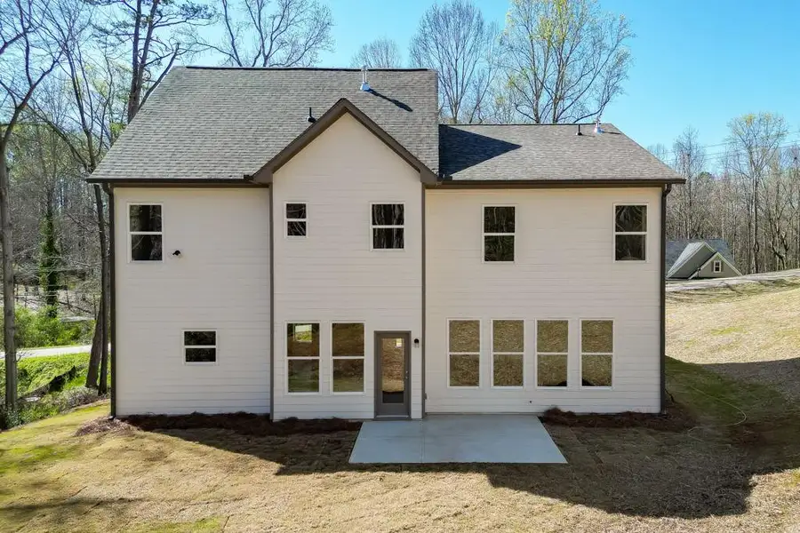 Exterior details and patio area of a home in , Commerce (Image 4).