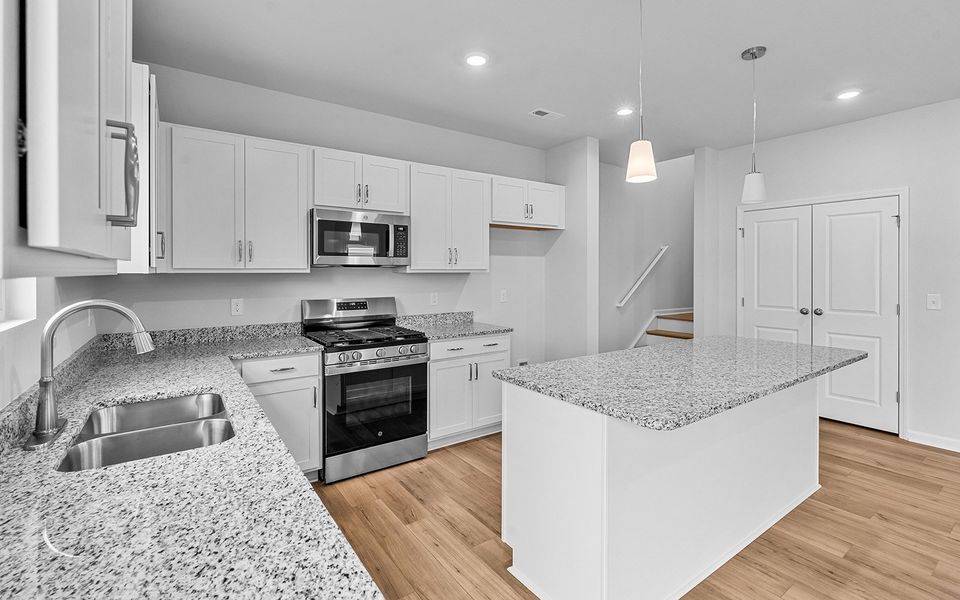 Furnished interior view inside a new home in Hanes Lake, Winston-Salem (Image 9).