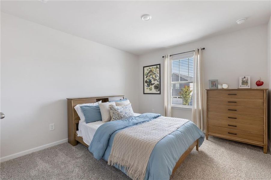 Furnished interior view inside a new home in Willowcrest Townhomes, Mableton (Image 9).