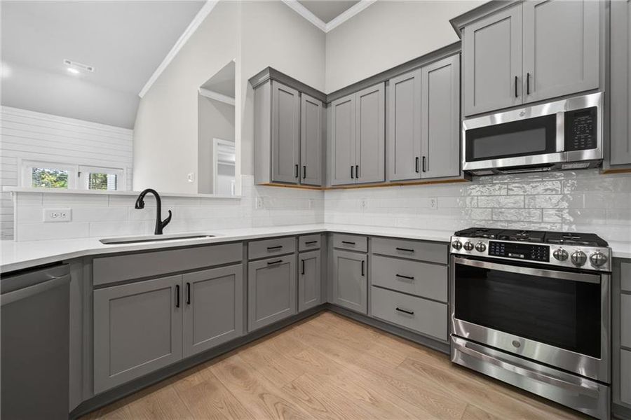 Furnished interior view inside a new home in , Loganville (Image 7).