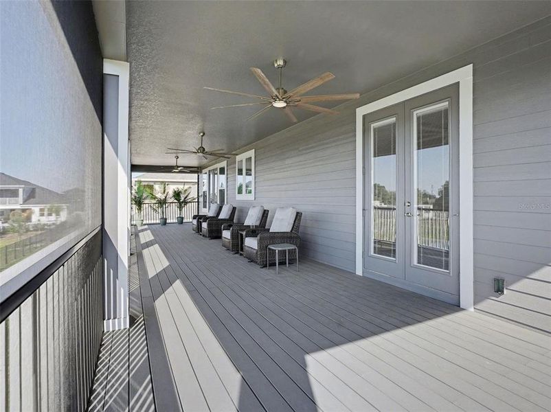 Exterior details and patio area of a home in , Oviedo (Image 24).