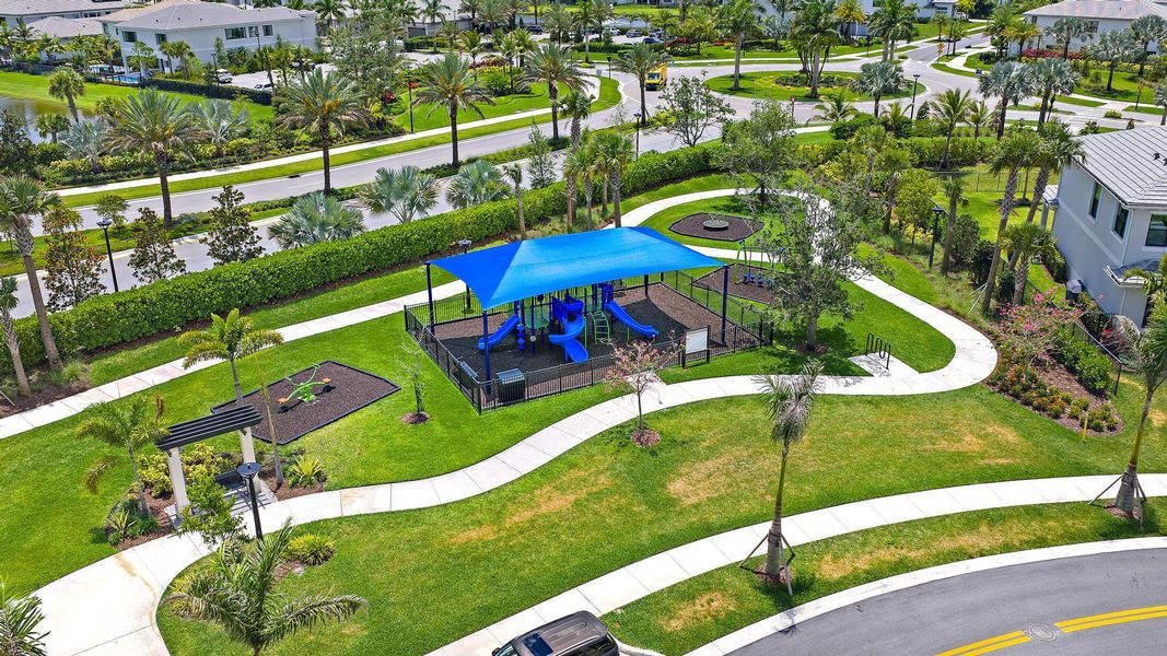 Avenir West amenities include a resort-style pool, pro-shop, 12 lighted pickleball courts, 9 lighted tennis courts, clubhouse, and fitness center.