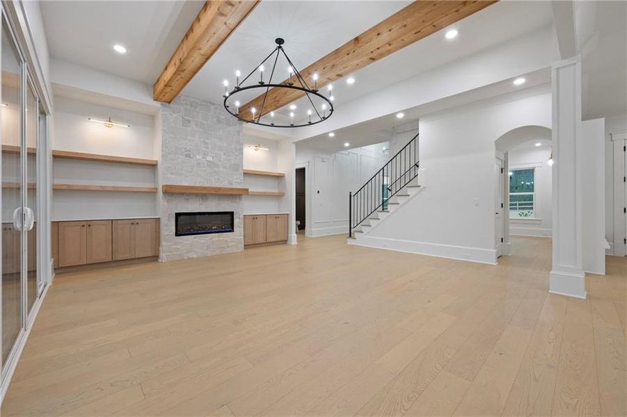 Spacious, unfurnished interior of a new home in , Dacula (Image 52).