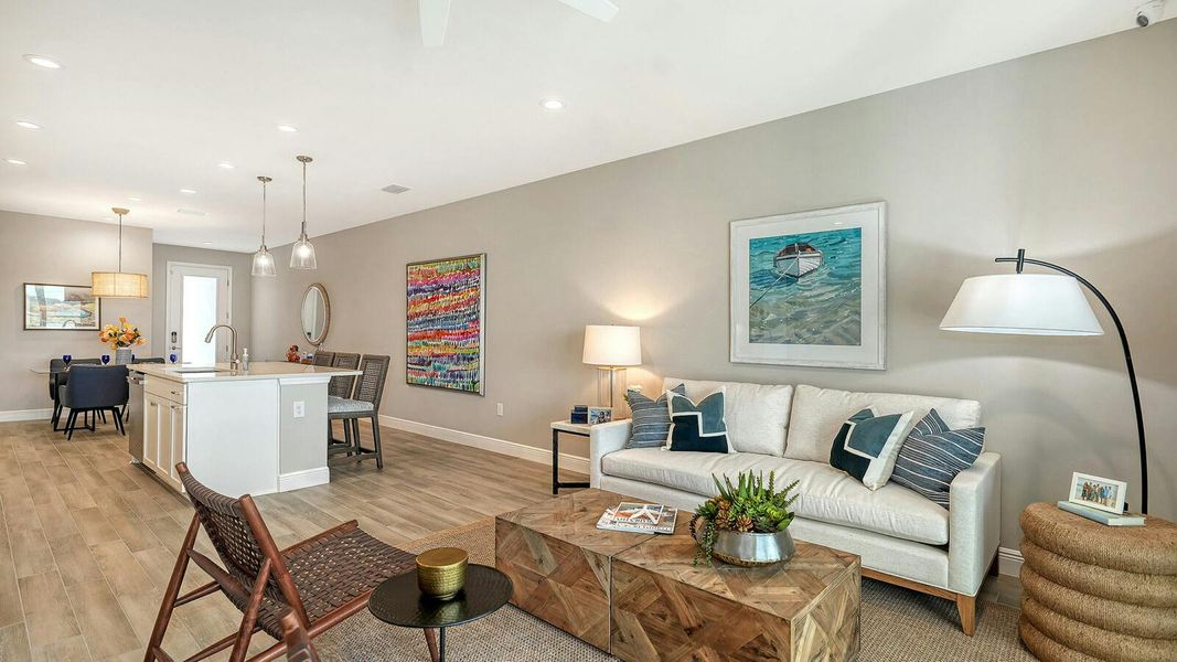 Furnished interior view inside a new home in SkySail Real Estate and Homes for Sale in Naples, FL - Neal Communities, Naples (Image 8). Furnished interior view inside a new home in SkySail Real Estate and Homes for Sale in Naples, FL - Neal Communities, Naples (Image 8).