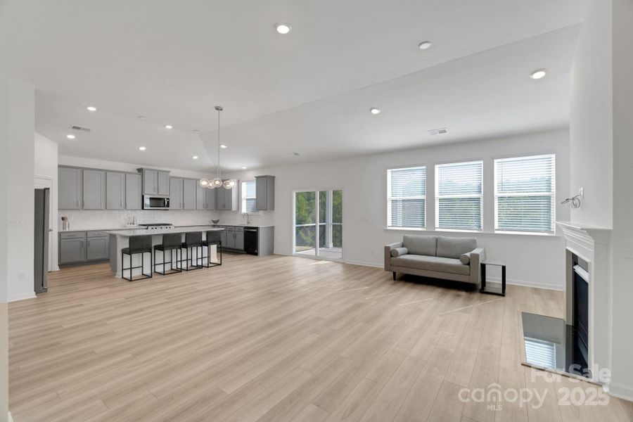 Spacious, unfurnished interior of a new home in The Hills, Huntersville (Image 27).