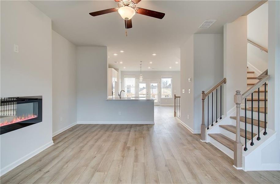 Spacious, unfurnished interior of a new home in Daybreak, Newnan (Image 16).