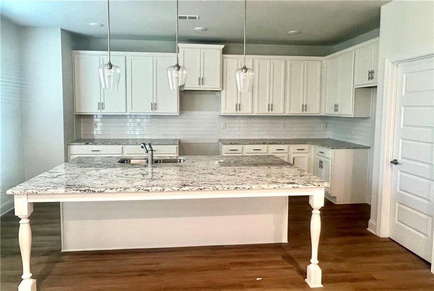 Furnished interior view inside a new home in Waters Edge, Mansfield (Image 4).