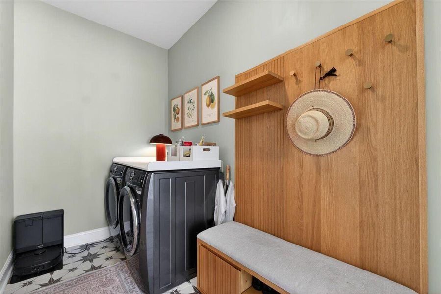Furnished interior view inside a new home in Oak Bluff, Charleston (Image 40).