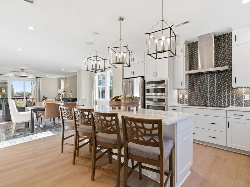 Furnished interior view inside a new home in Ascend, Charlotte (Image 7).
