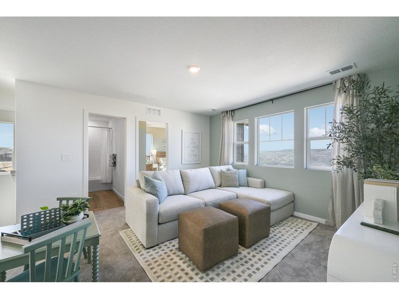 Furnished interior view inside a new home in Kinston, Loveland (Image 5).