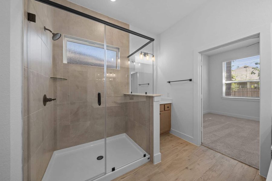 Furnished interior view inside a new home in The Woodlands Hills, Willis (Image 10). Furnished interior view inside a new home in The Woodlands Hills, Willis (Image 10).