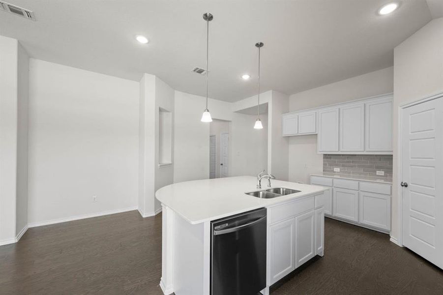 Furnished interior view inside a new home in Summer Crest, Crowley (Image 11).