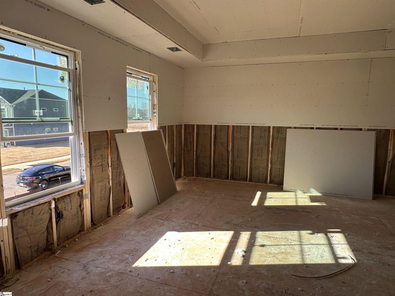 In-progress construction of a new home in Shiloh Trail, Wellford, SC (Image 16).