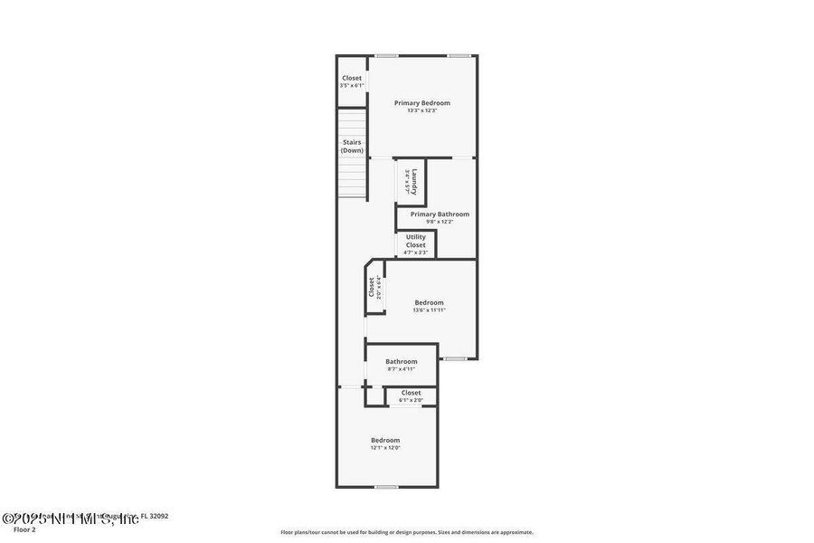 2D floor plan layout of this home in Brandon Lakes at Silver Landing, St. Augustine, FL (Image 5). 2D floor plan layout of this home in Brandon Lakes at Silver Landing, St. Augustine, FL (Image 5).