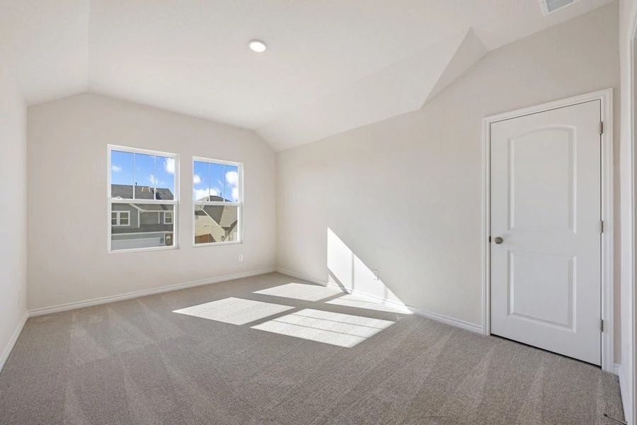 Spacious, unfurnished interior of a new home in Lariat, Liberty Hill (Image 47). Spacious, unfurnished interior of a new home in Lariat, Liberty Hill (Image 47).