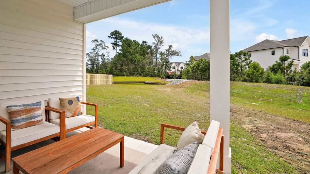 Representative furnished interior of a home built from the CALI by D.R. Horton in Driftwood, Richlands (Image 28).