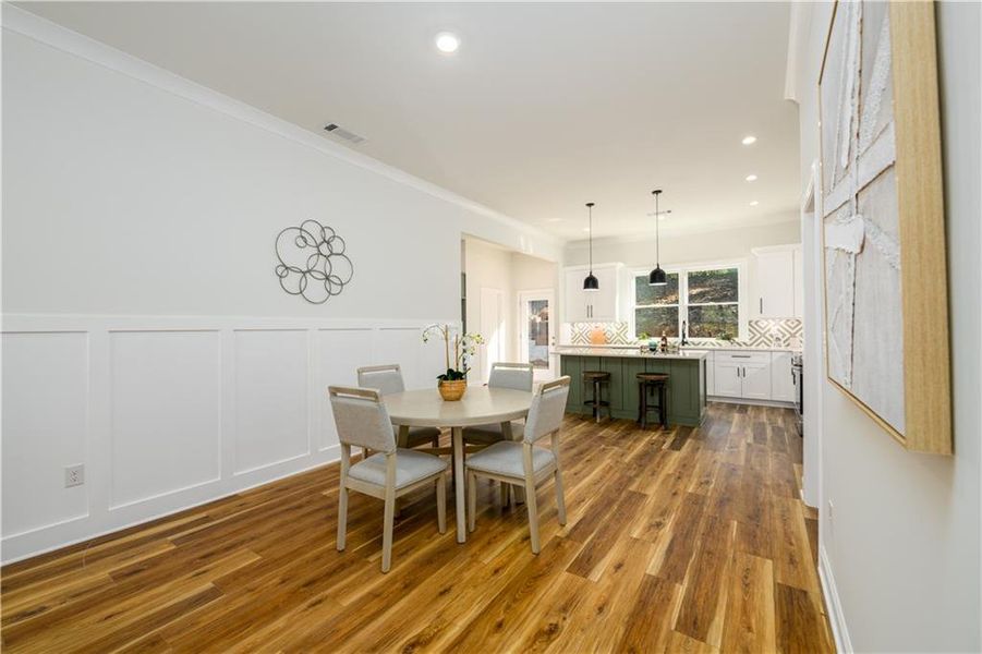 Furnished interior view inside a new home in , Atlanta (Image 19).