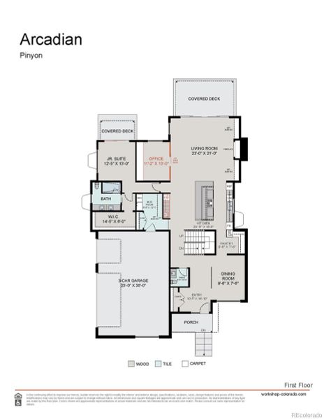 2D floor plan layout of this home in , Golden, CO (Image 4).