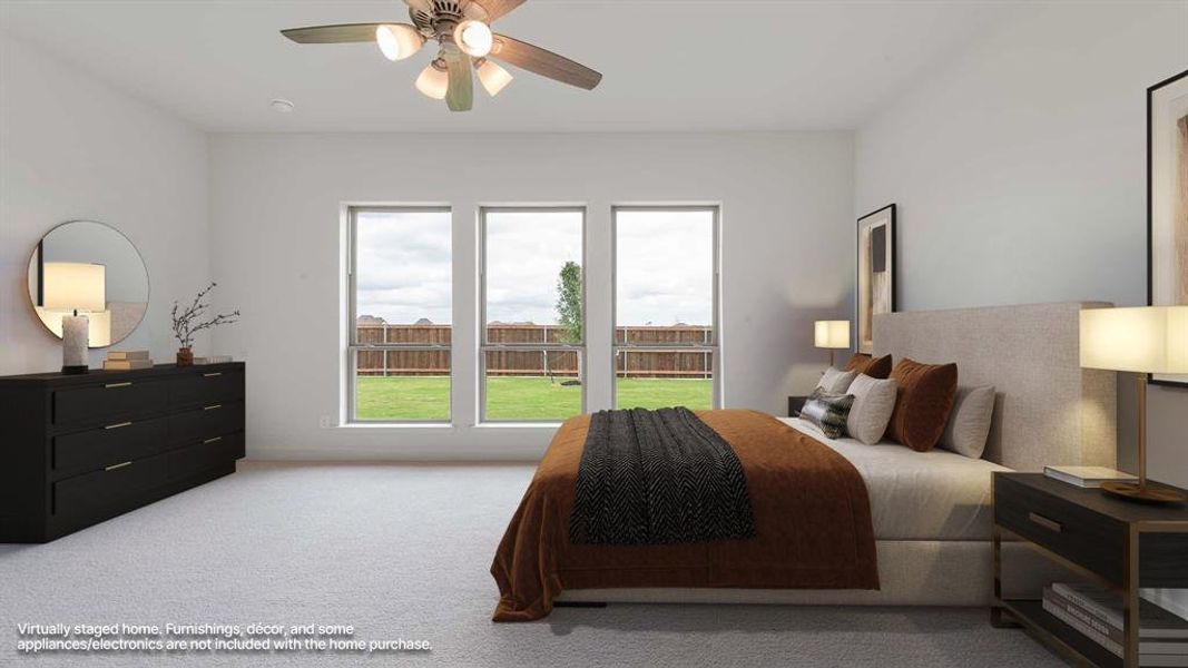 Furnished interior view inside a new home in Meraki, Forney (Image 13).