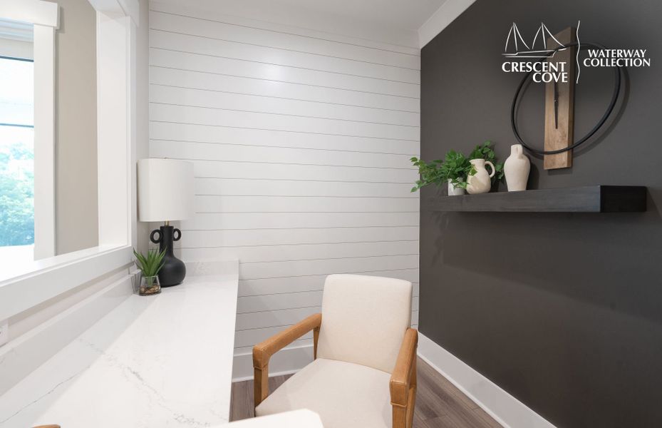 Representative furnished interior of a home built from the Woodward - Waterway Collection by Pulte Homes in Crescent Cove, Myrtle Beach (Image 13).