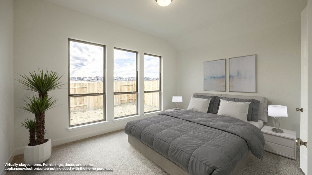 Furnished interior view inside a new home in Lariat 50', Liberty Hill (Image 6).