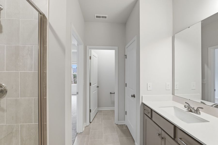 Furnished interior view inside a new home in Lakeview Village, Charlotte (Image 13).