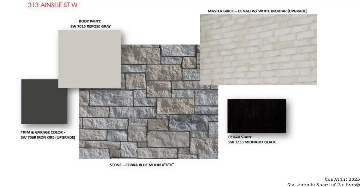 Sample of building materials used in homes in Megan's Landing, Castroville (Image 3).