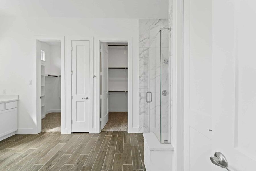 Spacious, unfurnished interior of a new home in Brookewater, Rosenberg (Image 28). Spacious, unfurnished interior of a new home in Brookewater, Rosenberg (Image 28).