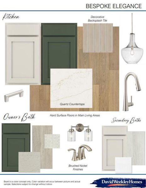 Design Selections