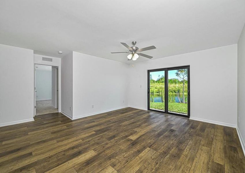 Representative unfurnished interior of a home built from the Vero by LGI Homes in Cape Coral, Cape Coral (Image 4).