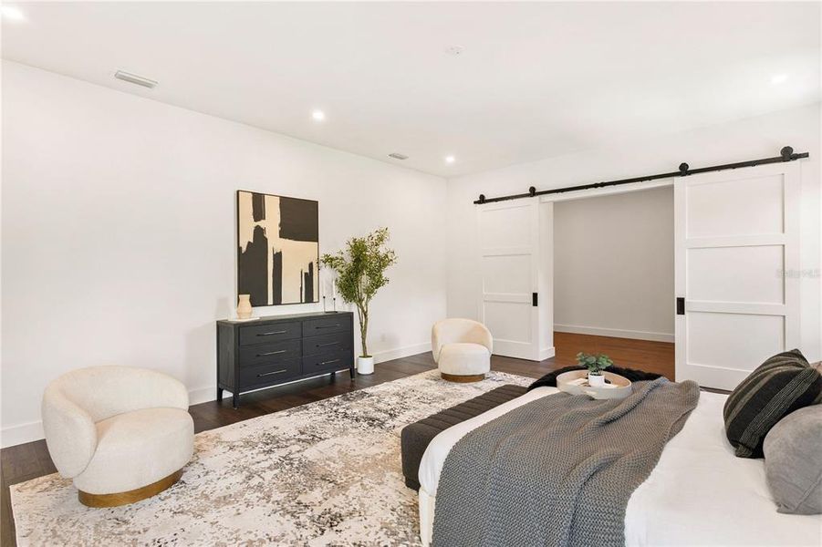 Furnished interior view inside a new home in , Tampa (Image 51).