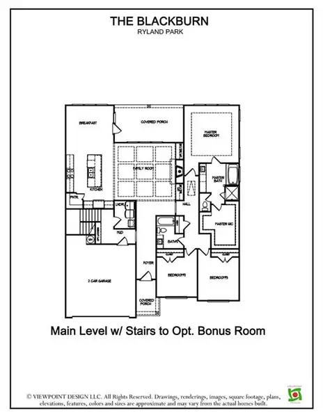 2D floor plan layout of this home in , Athens, GA (Image 4).