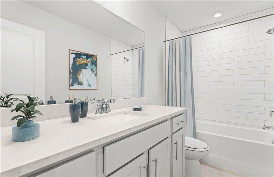 Furnished interior view inside a new home in Linden Grove, Powder Springs (Image 19).